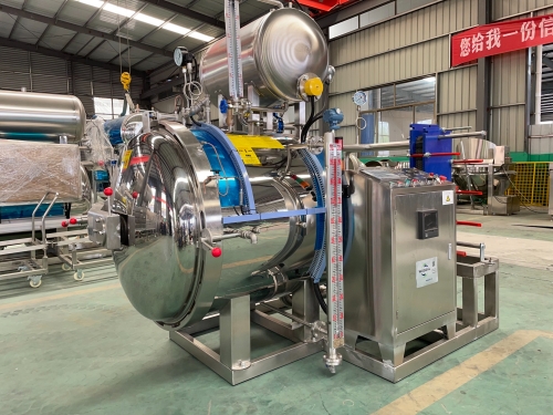 Electrical heating Retort Sterilizer with preheating tank