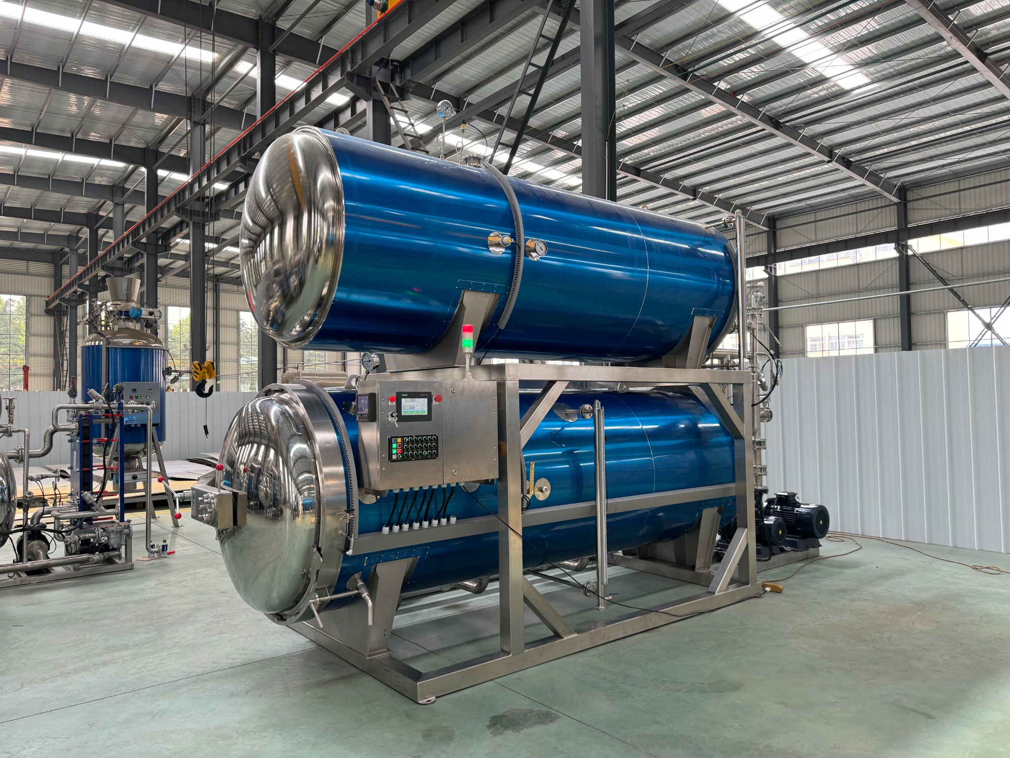 ASME Standard Retort sterilizer Approved